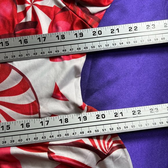 ๐Ruiyize Eye Catching Red - White Christmas Party Maxi Dress - Picture 11 of 15